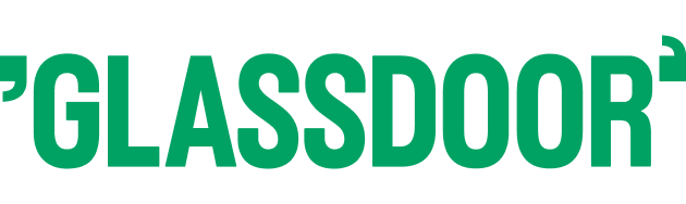 Green Glassdoor horizontal logo